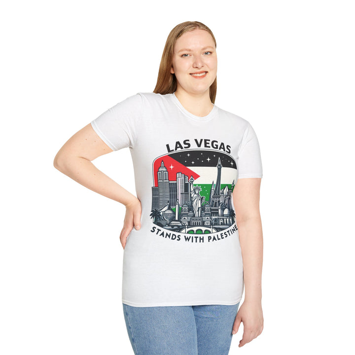 Las Vegas stands with Palestine Tshirt