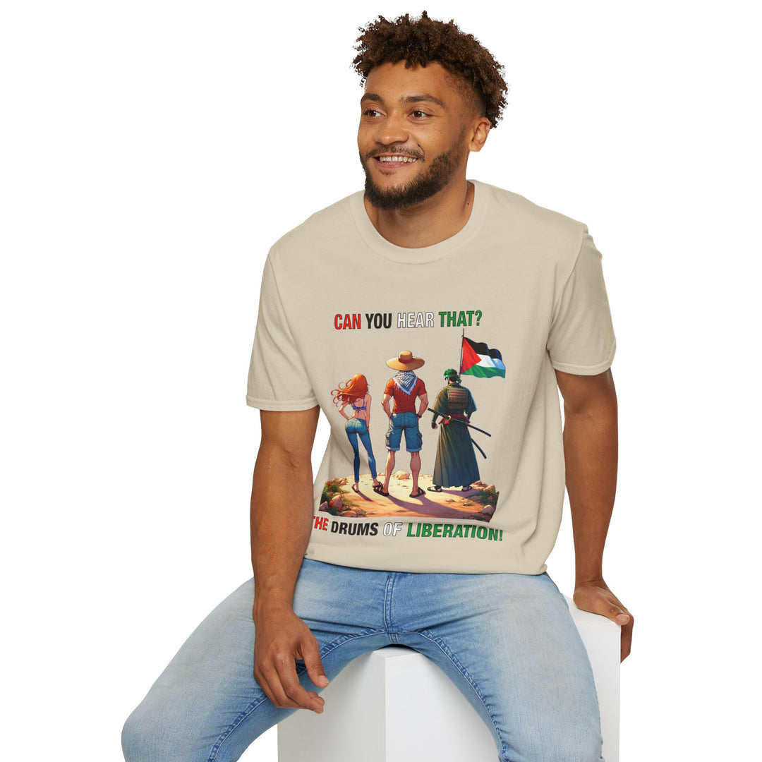 One Piece and Palestine Unisex Tshirt