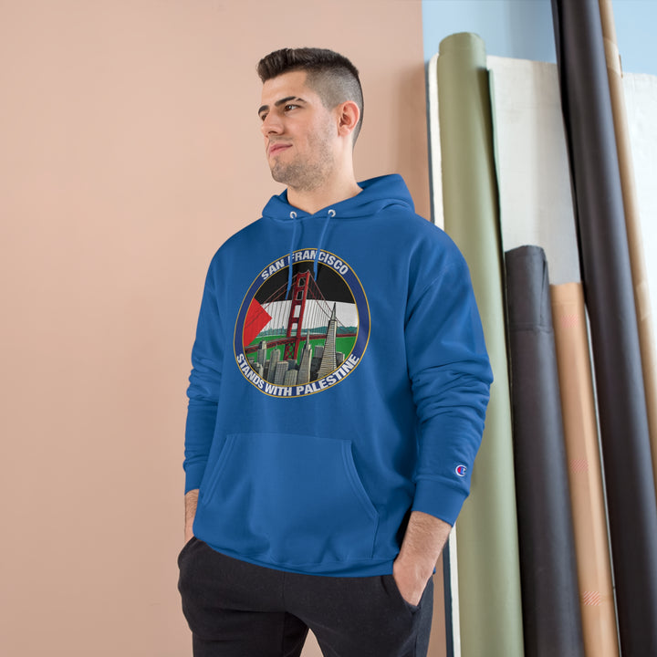 San Francisco Stands with Palestine Champion Hoodie