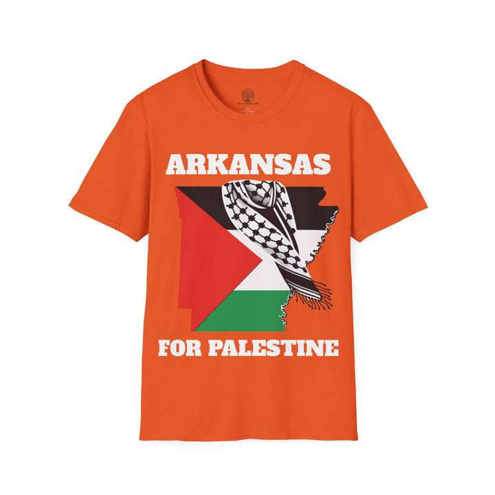 ARKANSAS For Palestine  Unisex Cotton Tshirt