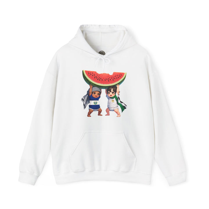 El Salvador and Palestine  Unisex Hoodie Sweatshirt