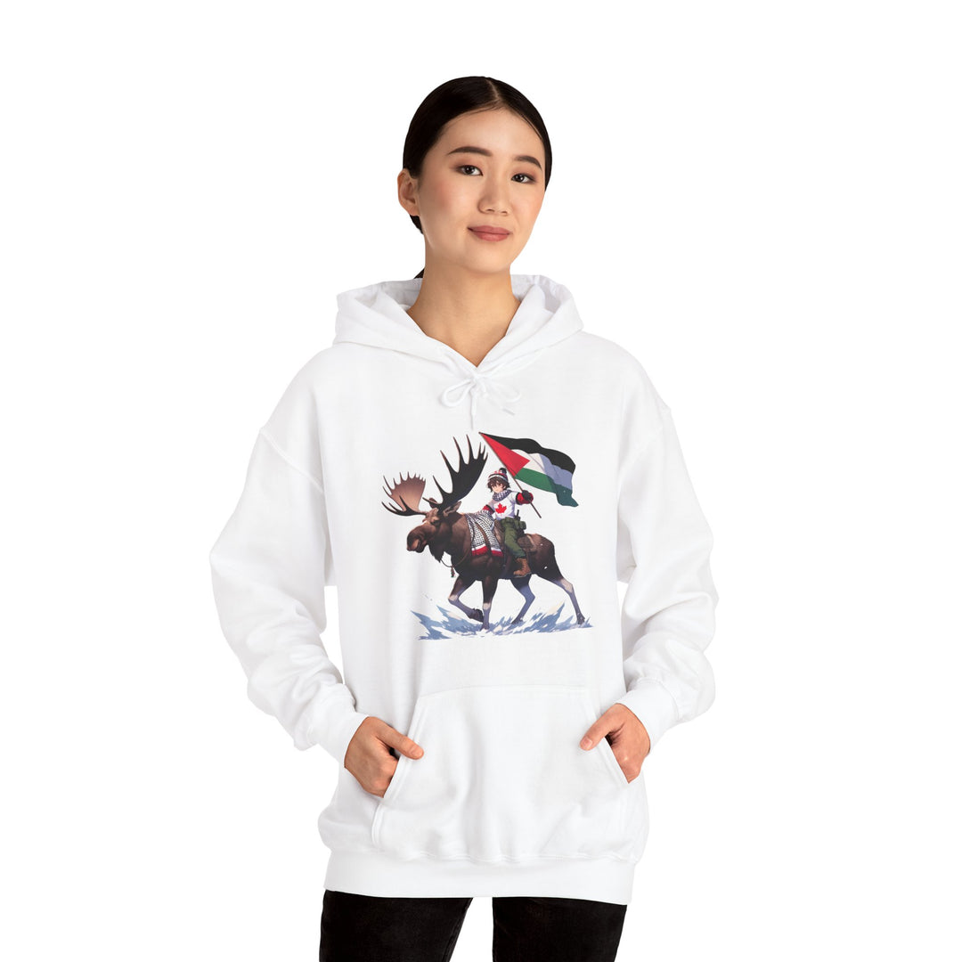 Canada and Palestine Unisex Hoodie