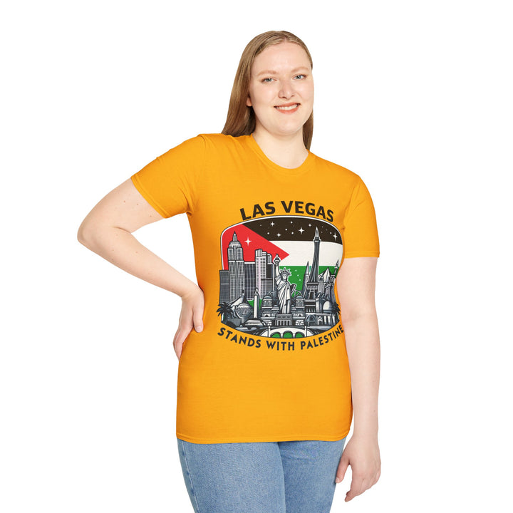 Las Vegas stands with Palestine Tshirt