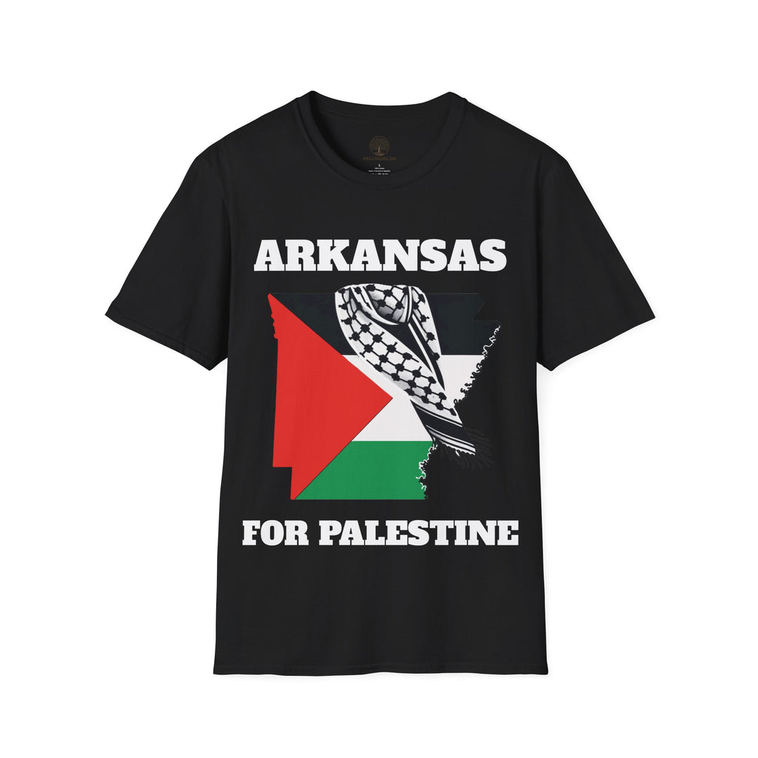 ARKANSAS For Palestine  Unisex Cotton Tshirt