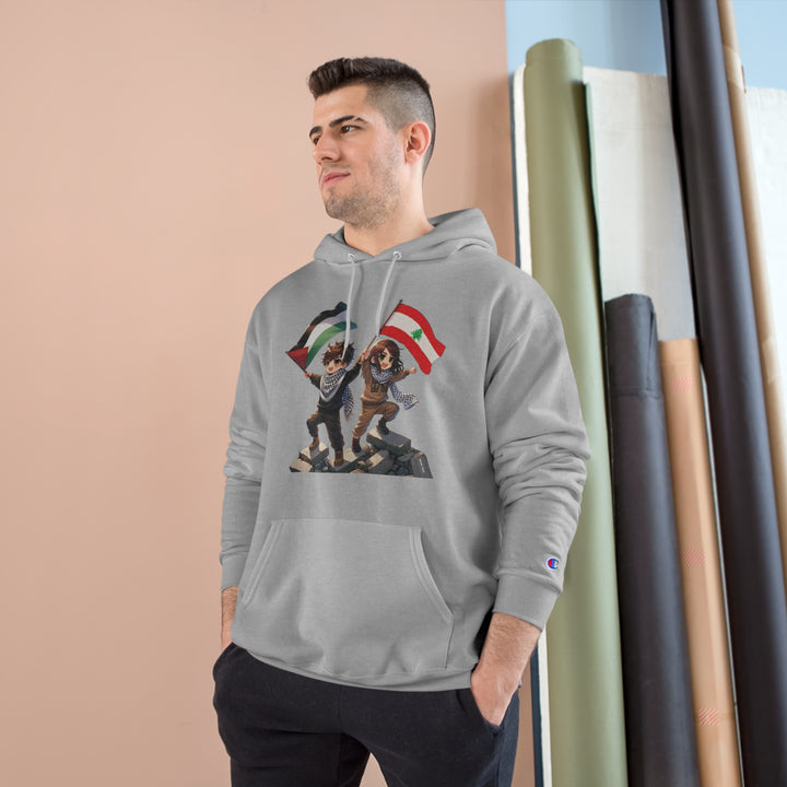 Lebanon and Palestine United Champion Unisex Hoodie