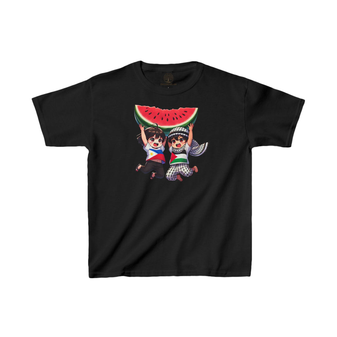 Philippines and Palestine Kids Tee