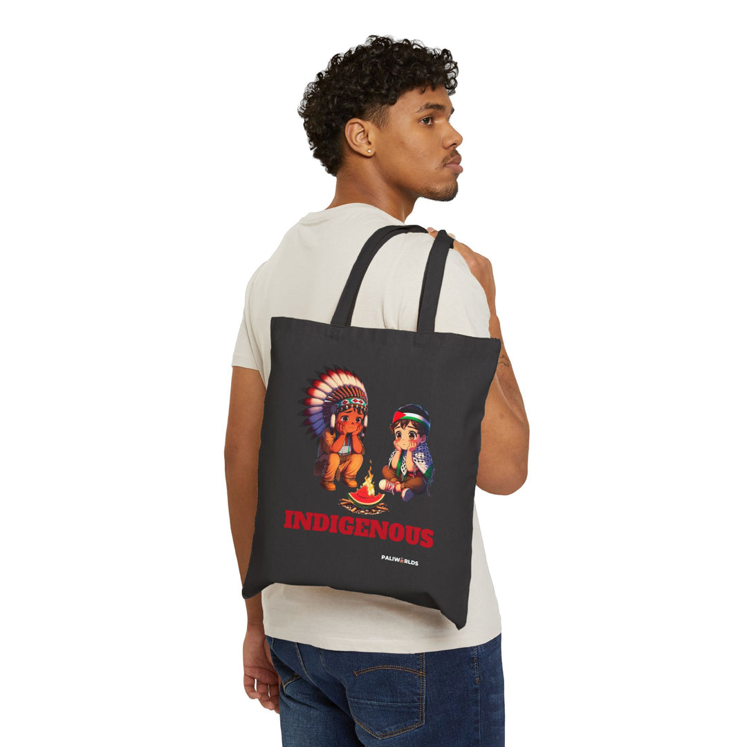 Indigenous Cotton Tote Bag