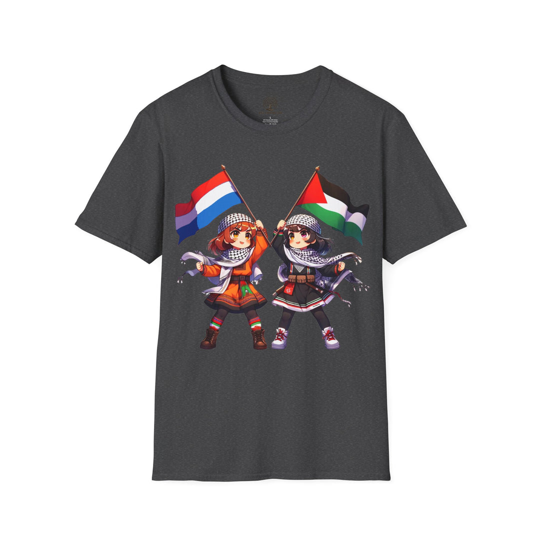 Netherlands and Palestine Unisex Tshirt