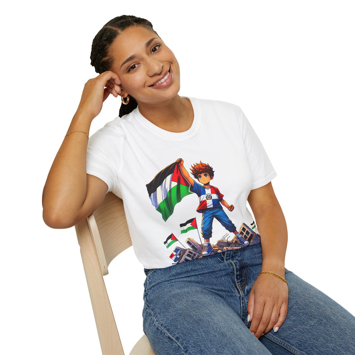 Dominican Republic and Palestine Unisex Tshirt