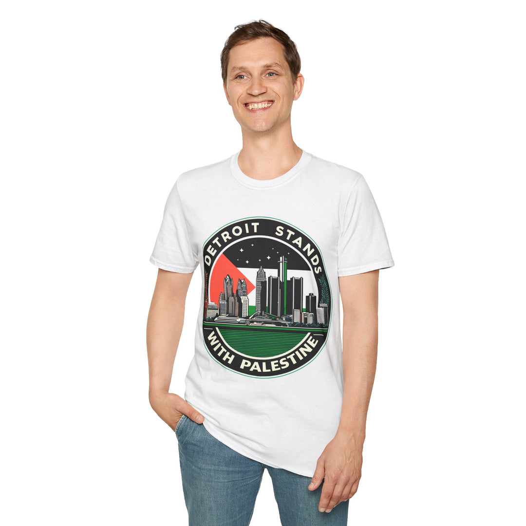 Detroit stands with Palestine Tshirt