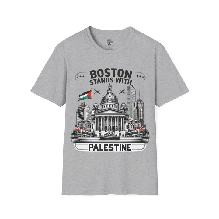 Boston Stands with Palestine Tshirt