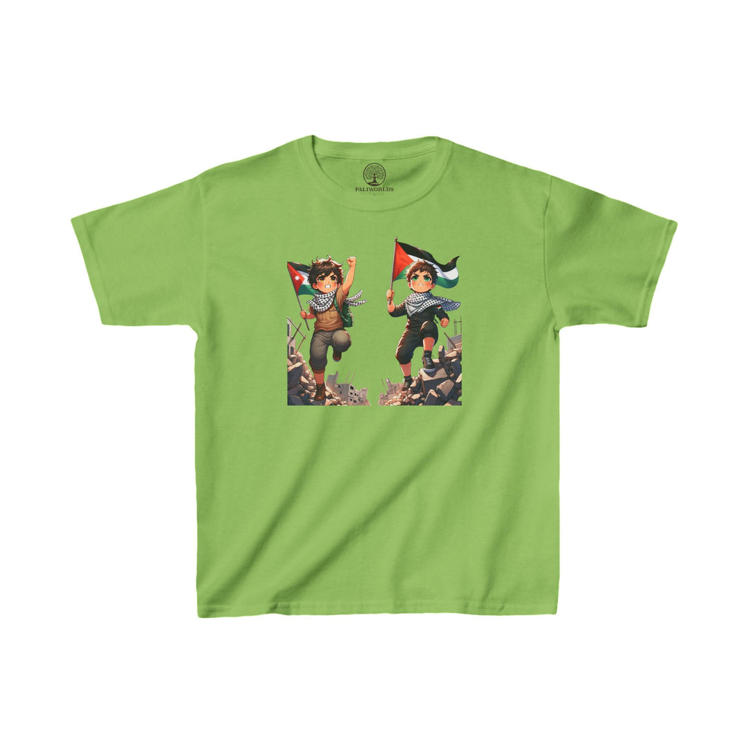 Jordan and Palestine Kids Tee