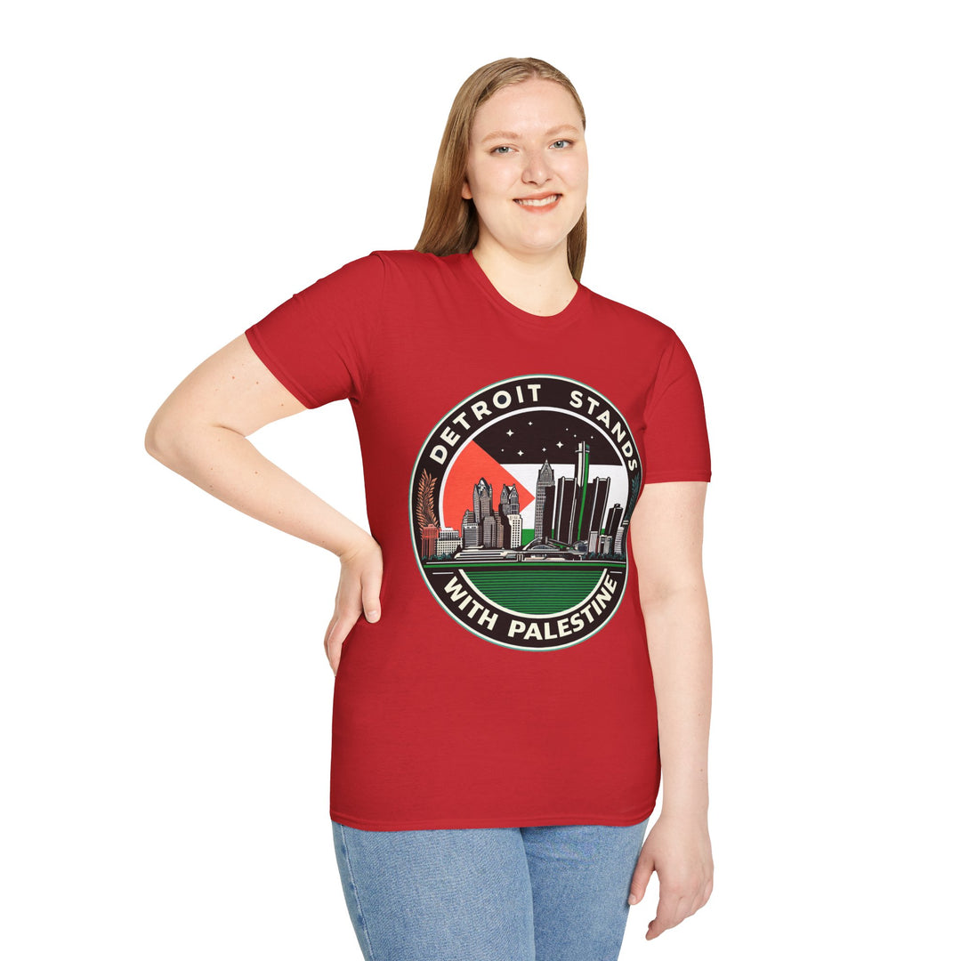 Detroit stands with Palestine Tshirt