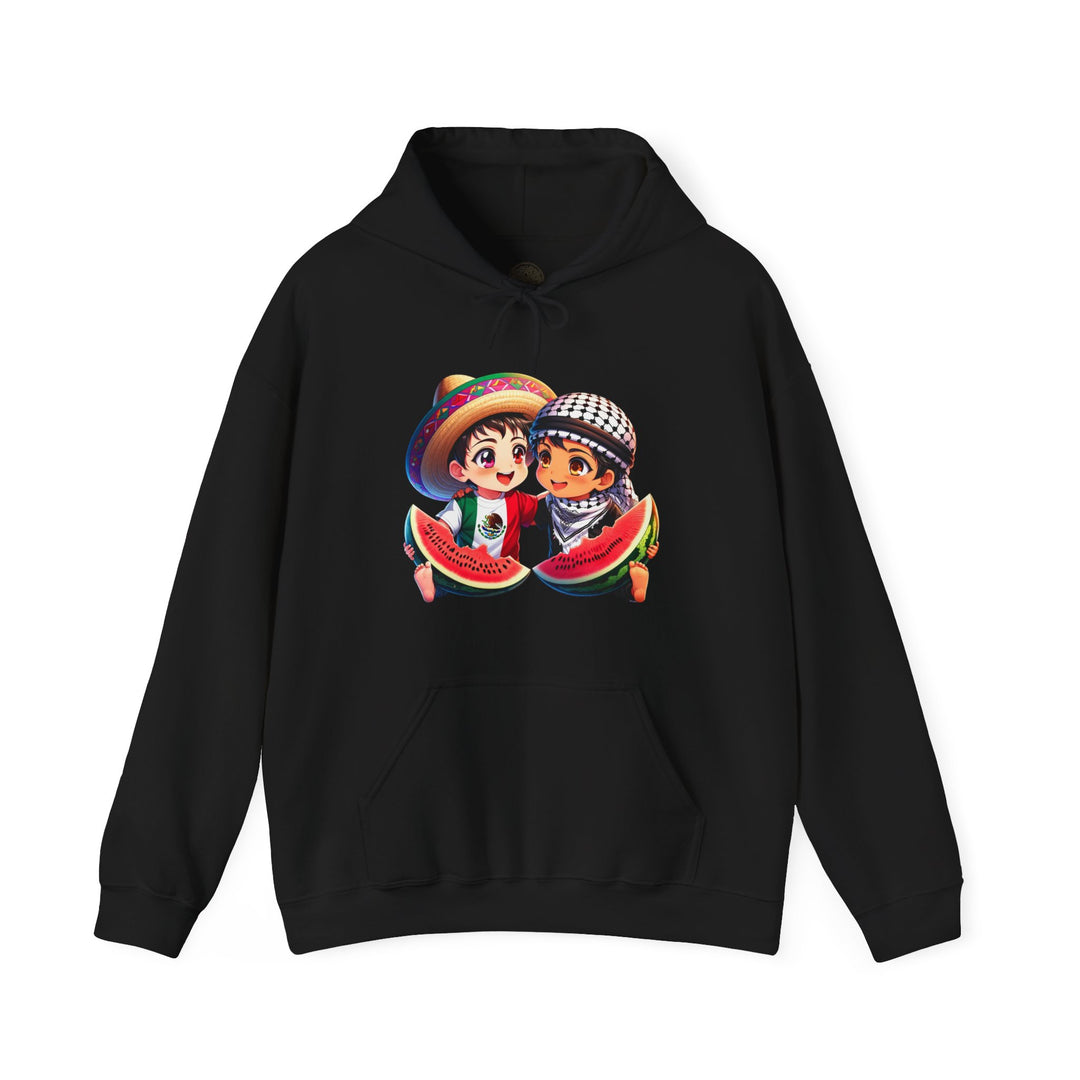 Mexico and Palestine Unisex Hoodie