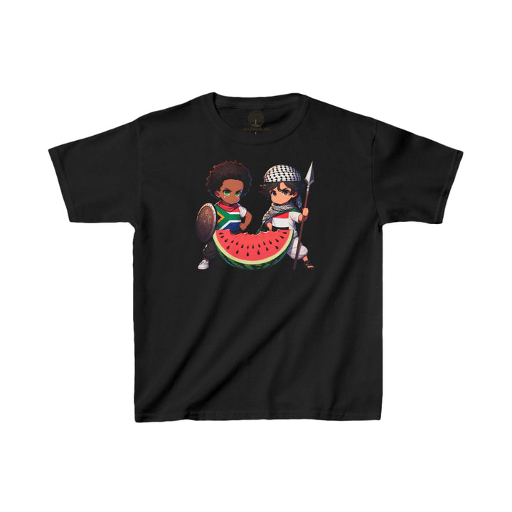 South Africa and Yemen protecting Palestine Kids Tee