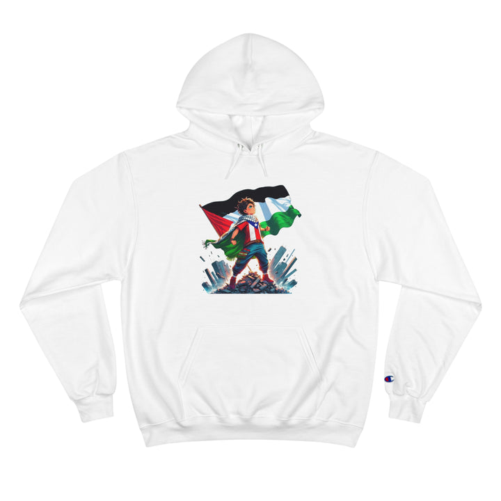 Puerto Rico and Palestine Champion Unisex Hoodie