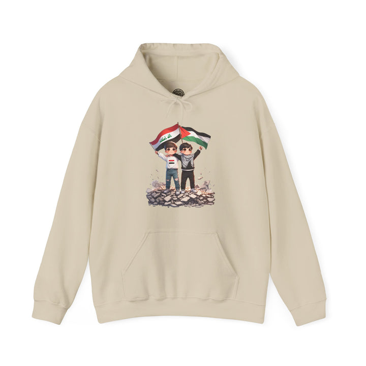 Iraq and Palestine Unisex Hoodie