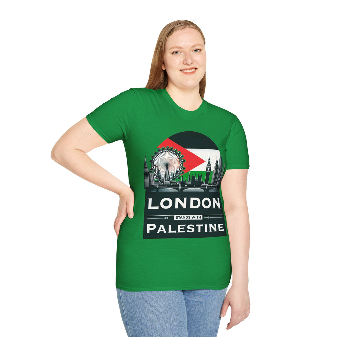 London Stands with Palestine Tshirt