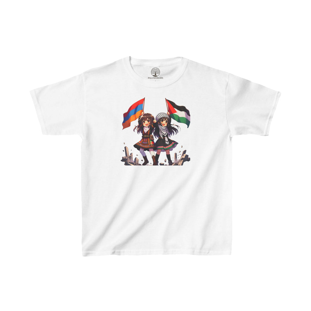 Armenia and Palestine Kids Tee