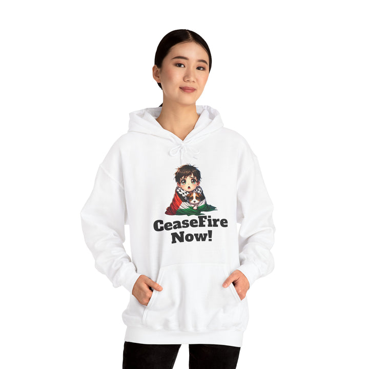 CeaseFire Now! Unisex Hoodie Sweatshirt