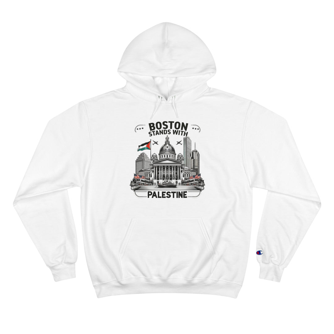 Boston stands with Palestine Champion Hoodie