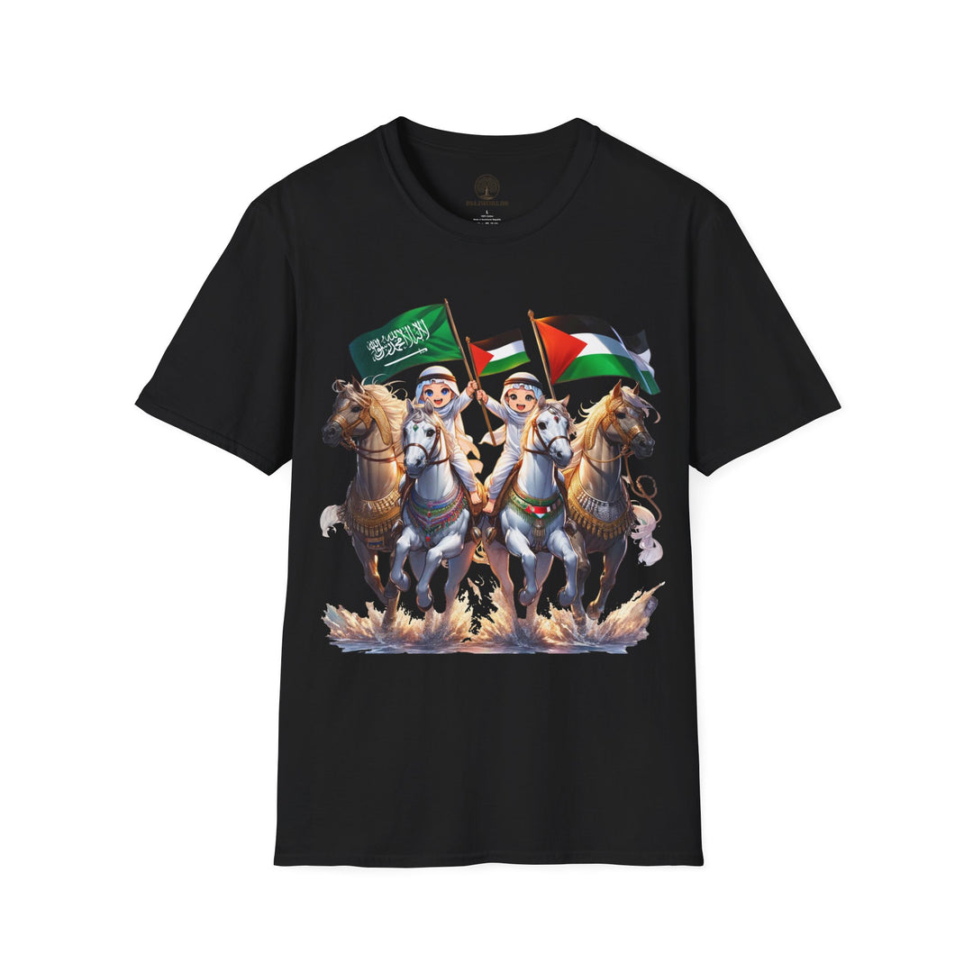 Saudi Arabia and Palestine Tshirt